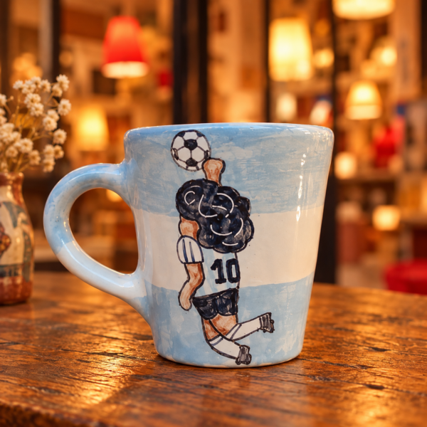 Tazas de cerámica de Maradona