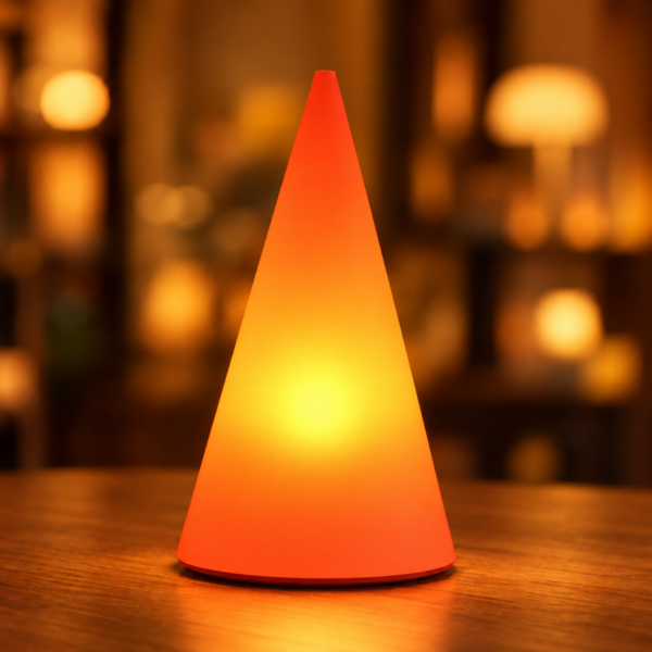 Lámpara Cono - Naranja
