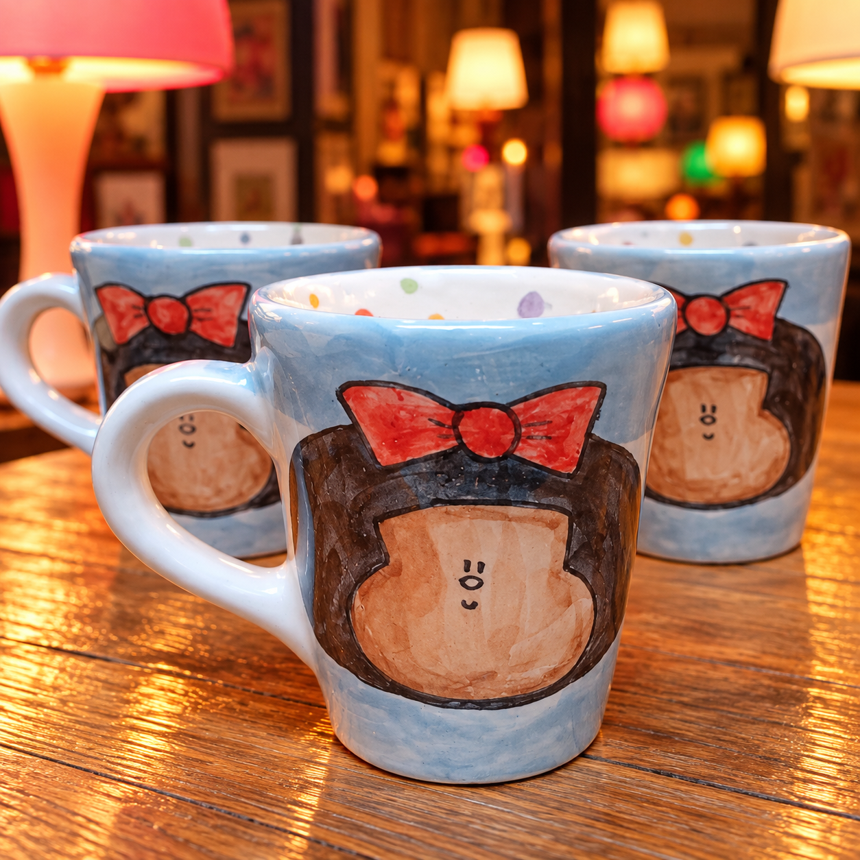 Tazas de cerámica de Mafalda